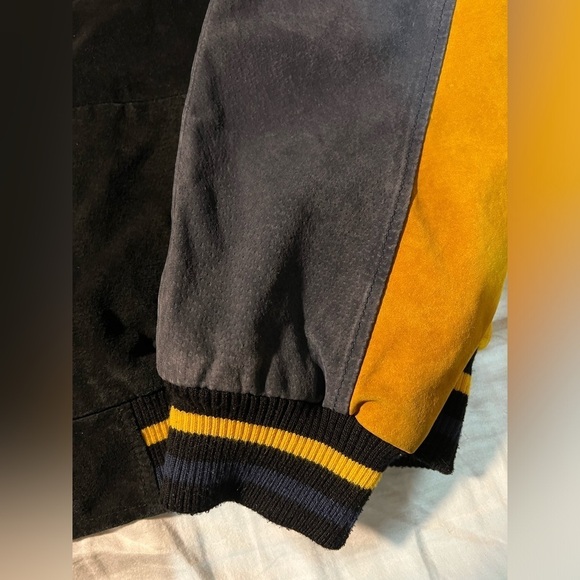 San Diego Chargers Vintage suede leather bomber jacket size 1xl - Picture 5 of 16